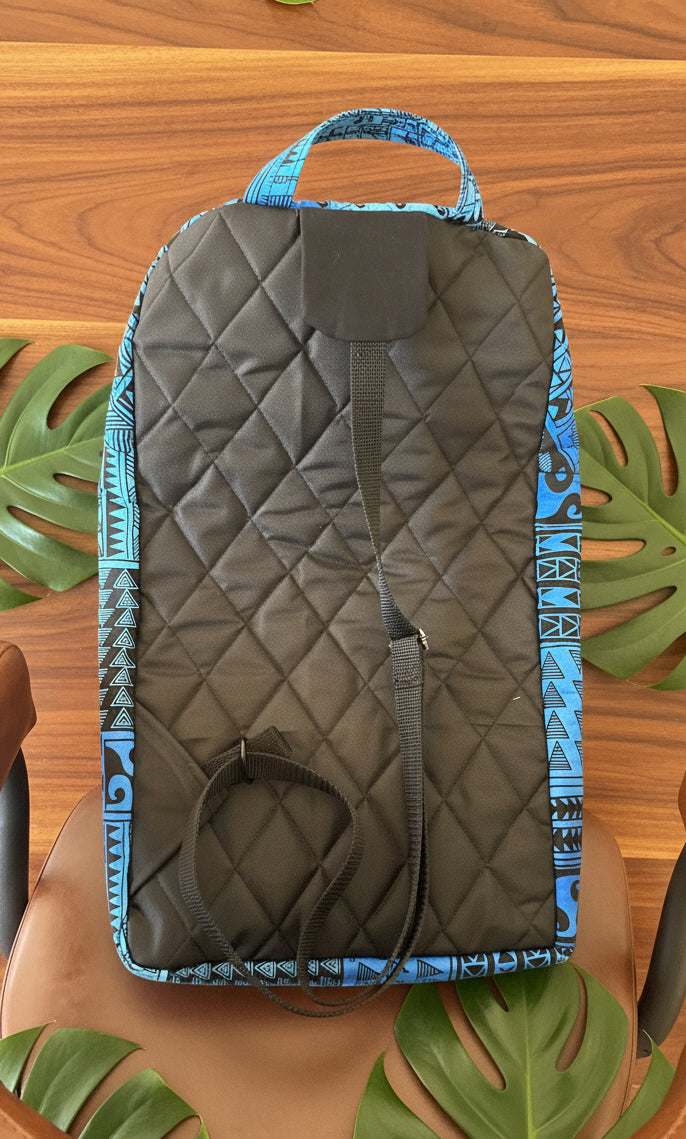 A-To’ere/Tahitian Crossbody Backpack (handheld drum)
