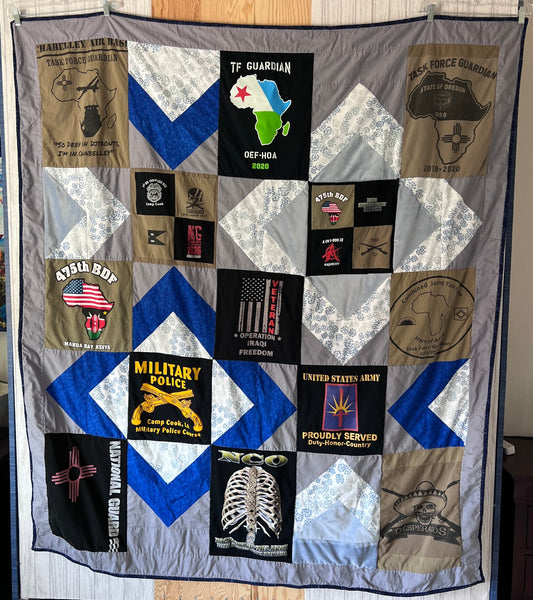 A-Custom Order T-shirt/Keepsake Quilt