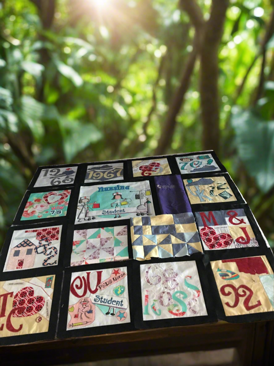 A-Custom Order T-shirt/Keepsake Quilt