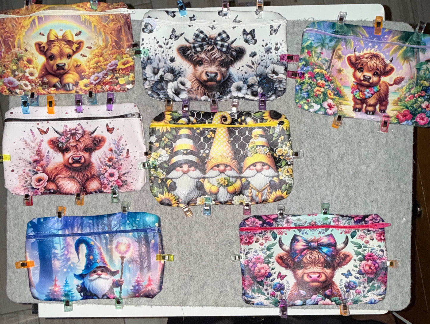 C-Vinyl Zipper bag 6x9