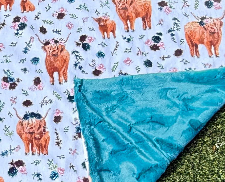 A-Highland Cuddle Soft Throw