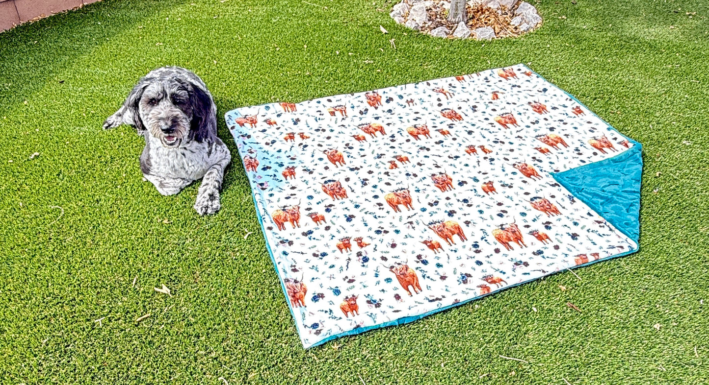 A-Highland Cuddle Soft Throw