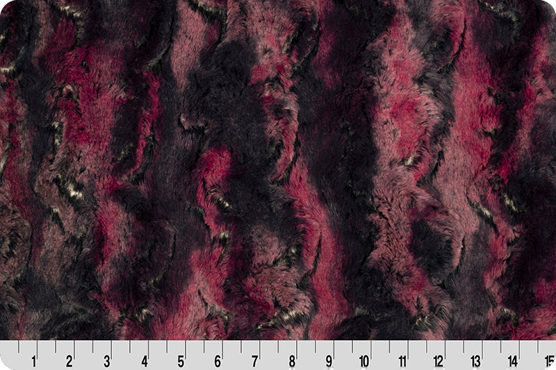 A-Cuddle Soft Throw Black Cherry Wild Rabbit