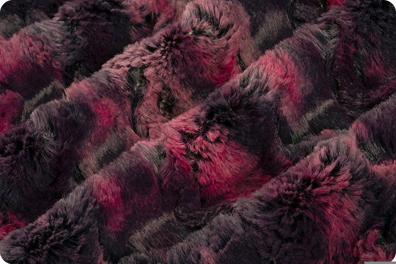 A-Cuddle Soft Throw Black Cherry Wild Rabbit