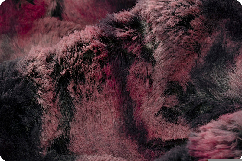 A-Cuddle Soft Throw Black Cherry Wild Rabbit