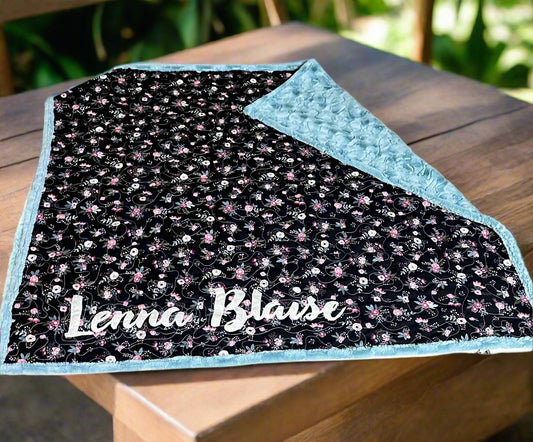 A-Custom Order Baby Quilt With Name