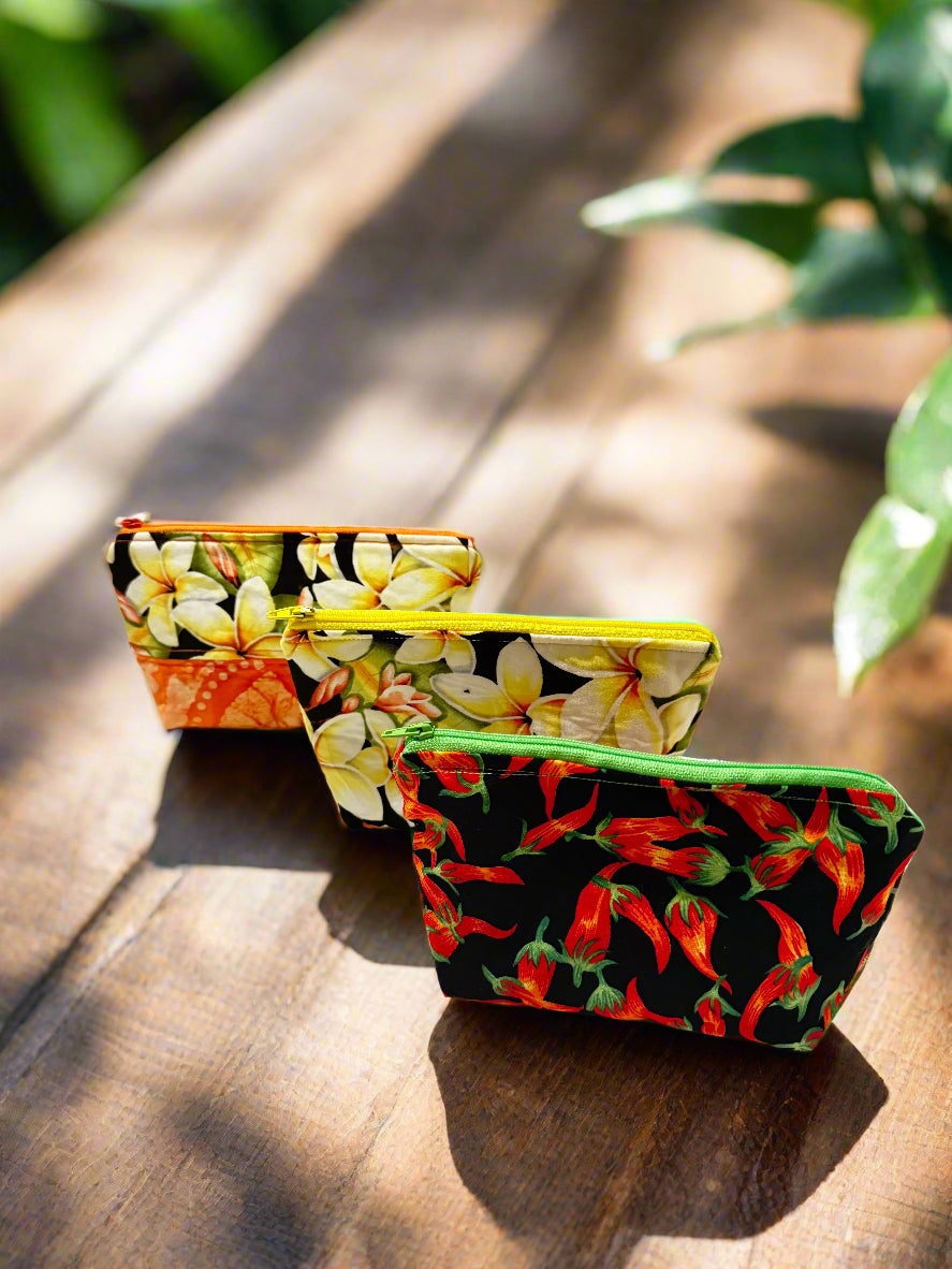 A-Washable/Reusable Zip Snack Pouch w/PUL Lining